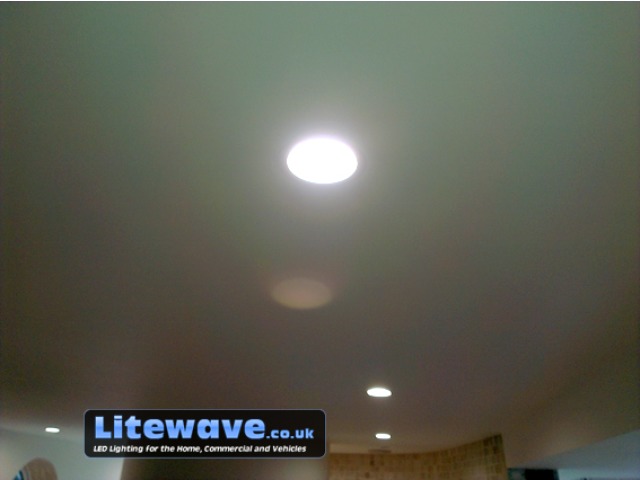 New build with 8w Samsung LED Downlights installed